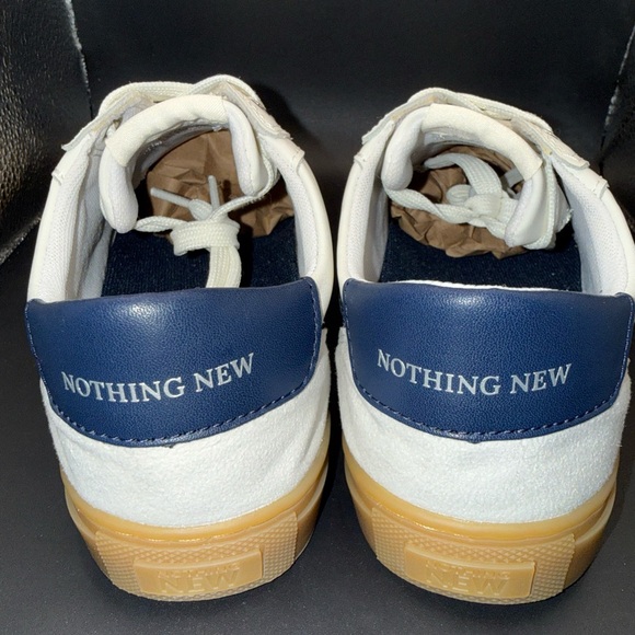 Size 7.5 - Nothing New Saga One Sneakers Blue/White Wmns, Gently Worn, Great - Picture 3 of 10